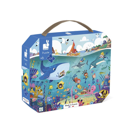 Puzzle Les fonds marins 100 pcs