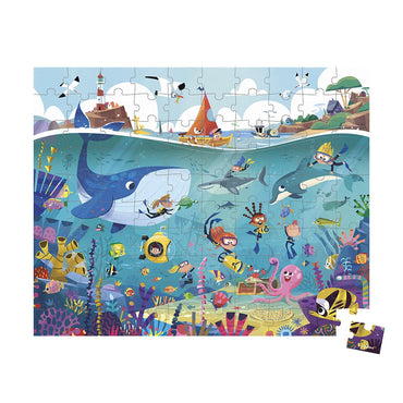 Puzzle Les fonds marins 100 pcs