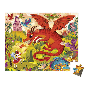 Puzzle Royaume de dragons 54 pcs