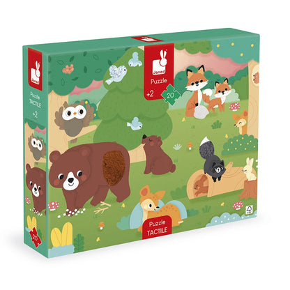 Puzzle tactile Forêt