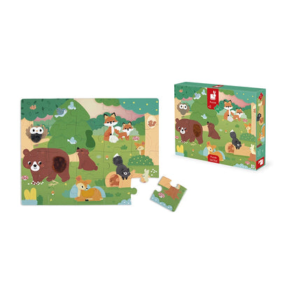 Puzzle tactile Forêt