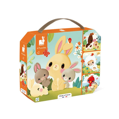 Puzzles évolutifs Animaux ferme