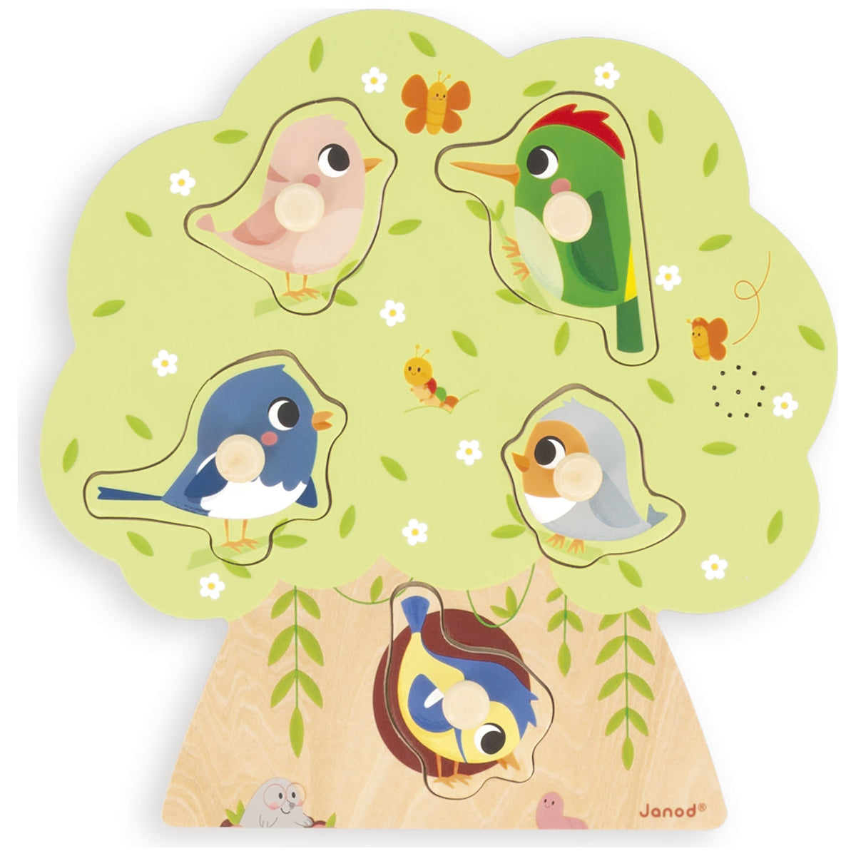 Puzzle sonore oiseau