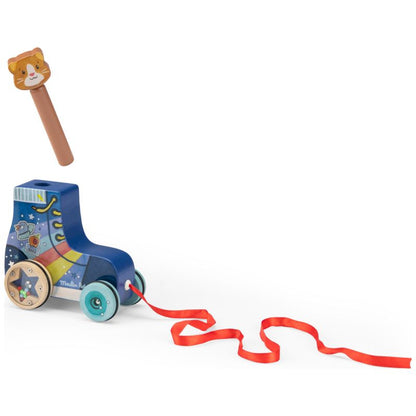 Roller à tirer Puce et Pilou