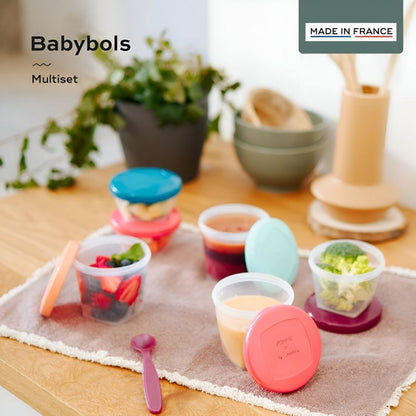 Set babybols et cuillères souples