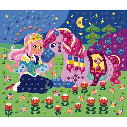 Mosaïques Poneys et licornes