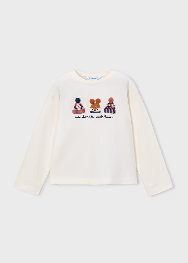 Tee-shirt ML écru