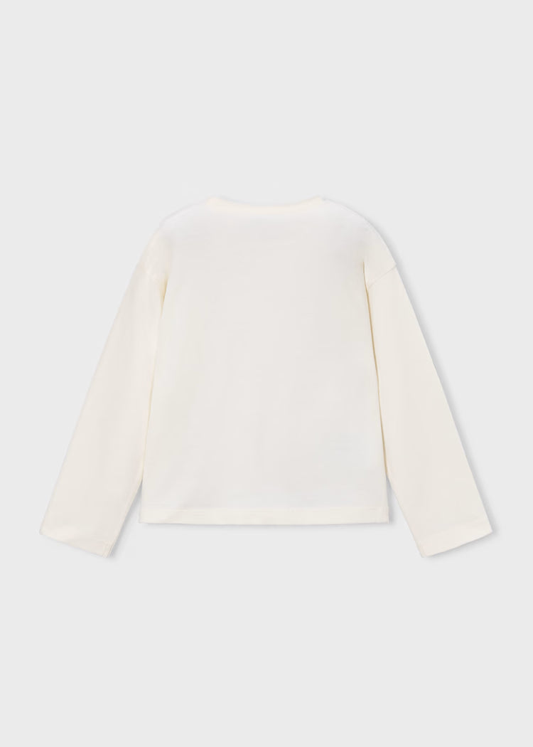 Tee-shirt ML écru