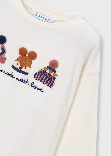 Tee-shirt ML écru