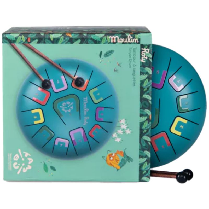 Tambour à languettes Dans la jungle