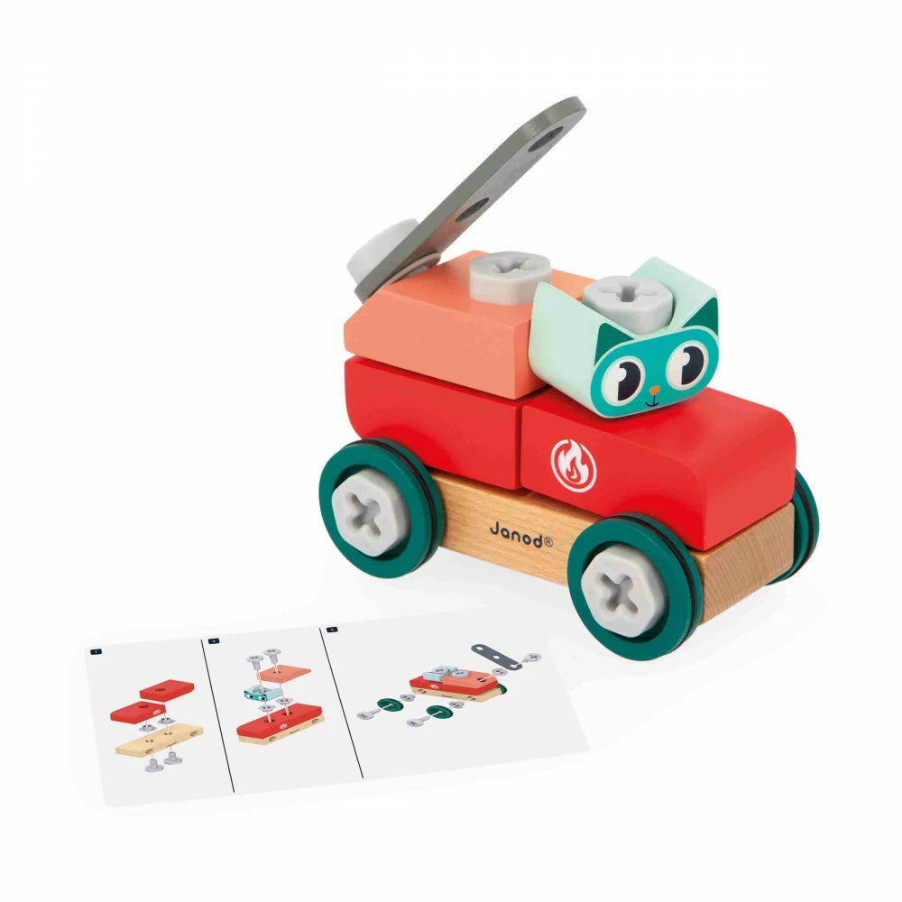 Voiture à bricoler chat Brico'Kids