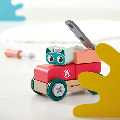 Voiture à bricoler chat Brico'Kids