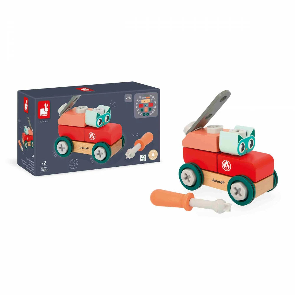 Voiture à bricoler chat Brico'Kids